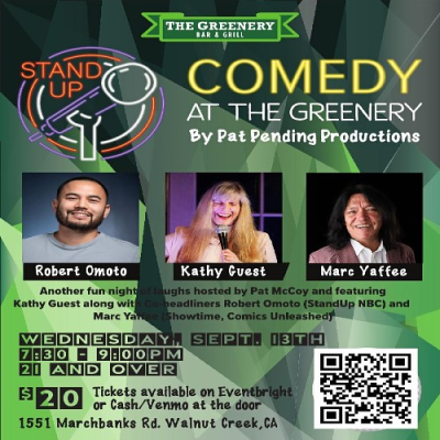 Comedy Night at The Greenery