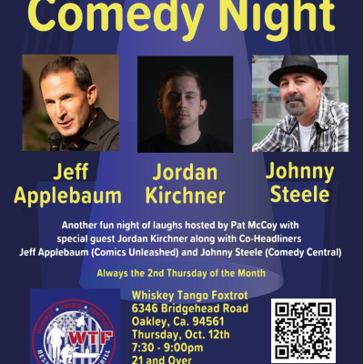 Whiskey Tango Foxtrot Comedy Night