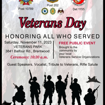 Things to say about veterans day