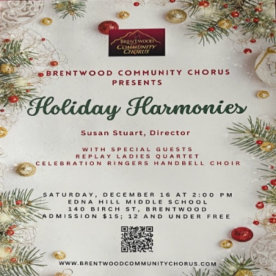 Holiday Harmonies by the Brentwood Community Chorus