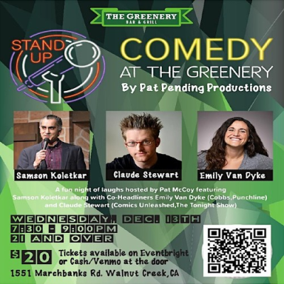 Comedy Night at The Greenery