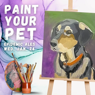 Paint Your Pet Event at Epidemic Ales