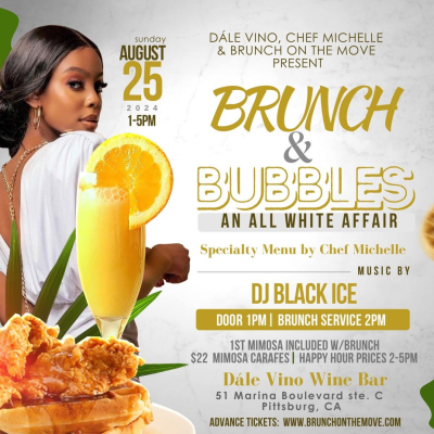 BUBBLES & BRUNCH: AN ALL WHITE AFFAIR at Dale Vino