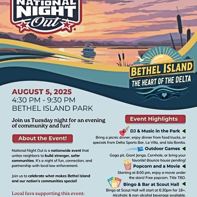 Bethel Island Chamber hosts National Night Out