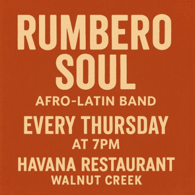 Live Music at Havana in Walnut Creek Every Thursday Night.