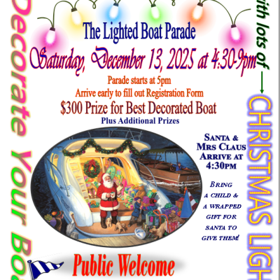 SJYC Parade of Lights & Santa ~ Bethel Island