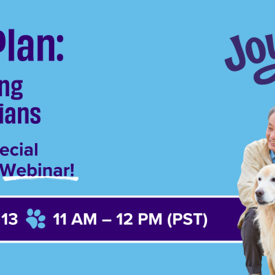 Joybound People & Pets presents: Paws & Plan: Estate Planning for Pet Guardians