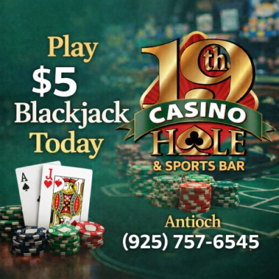 $5 Blackjack Today in Antioch