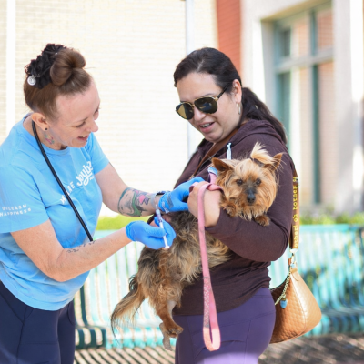Joybound People & Pets Free Pet Vaccine and Microchip Clinic