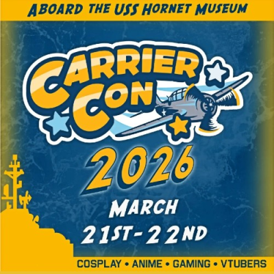 CARRIERCON 2026 — STEP INTO A LIVING SCI-FI MOVIE ABOARD THE USS HORNET
