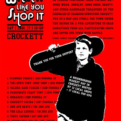 Crockett Shopping Event