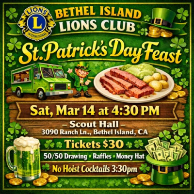 Bethel Island Lions Club St. Patrick's Feast