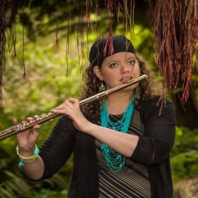 Flock of Flutes in concert