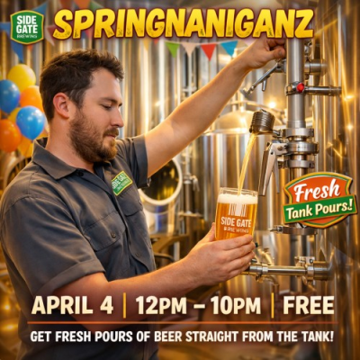 Springnaniganz 2026: Fresh Tank Pours + New Beer Releases