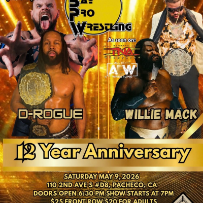 East Bay Pro Wrestling 12 Year Anniversary Show