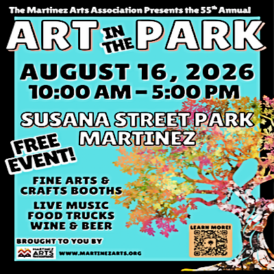 Art in the Park Returns to Martinez