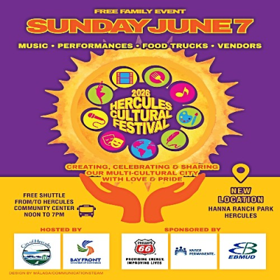 Join Us at The Hercules Cultural Festival