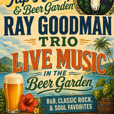 Ray Goodman Trio (R&B, Rock) at Hillside Beer Garden
