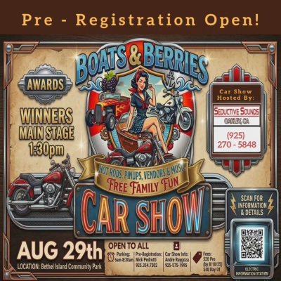 Bethel Island Boats & Berries Car Show