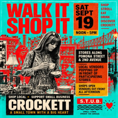 Walk It... Shop It... in Crockett