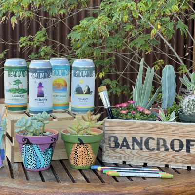 Paints, Pots, Pints (Pumpkin Edition) with Ruth Bancroft Garden at Headlands Brewing - Walnut Creek