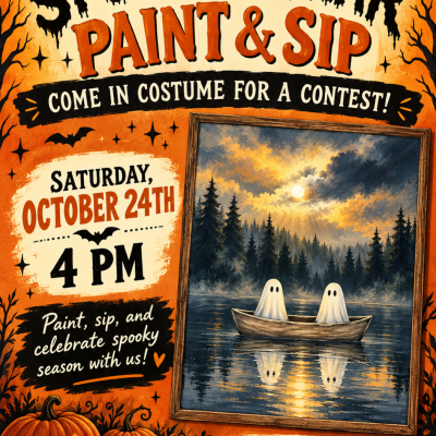 Spooktacular Halloween Paint & Sip