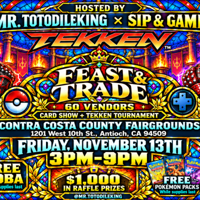 Feast & Trade Night: Pokémon & Collectibles Show – Antioch / Bay Area