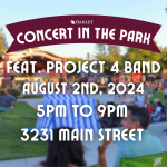 Concert in the Park feat. Project 4 Band