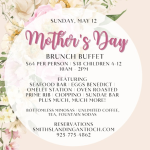 Mother's Day Brunch @ The Marina
