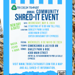 FREE! "SHRED-IT" EVENT