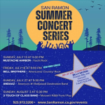 Summer Concerts in the Park, San Ramon