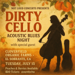 Blues & Botanicals Show With Dirty Cello