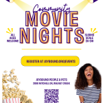 Joybound People & Pets presents: Movie Nights!