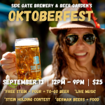 Side Gate Brewery’s Oktoberfest