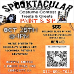 Spooktacular Paint & Sip Costume Party