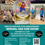 CCMGS 75th Anniversary Mineral & Gem Show