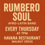 Live Music at Havana in Walnut Creek Every Thursday Night.