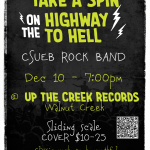 CSUEB Rock Band at Up the Creek Records