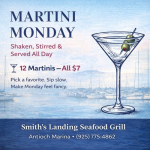 Martini Monday - 12 Classics Served All Day $7