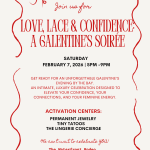 Love, Lace & Confidence: A Galentine’s Soirée