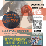 Paint & Sip: Totes My Goats