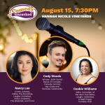 Wine & Laughs: Outdoor Comedy Shows at Hannah Nicole Winery