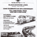 Black Diamond Lines Model Railroad 45th Anniversary