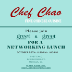 October 2026 Greet Networking Lunch