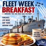 Fleet Week Pancake Breakfast Aboard SS Red OaK