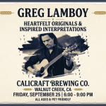 Greg Lamboy Live at Calicraft Brewing Co.