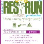 Lafayette Res Run for Education - 5k, 10k, 2 mile