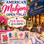 Open play American Mahjong